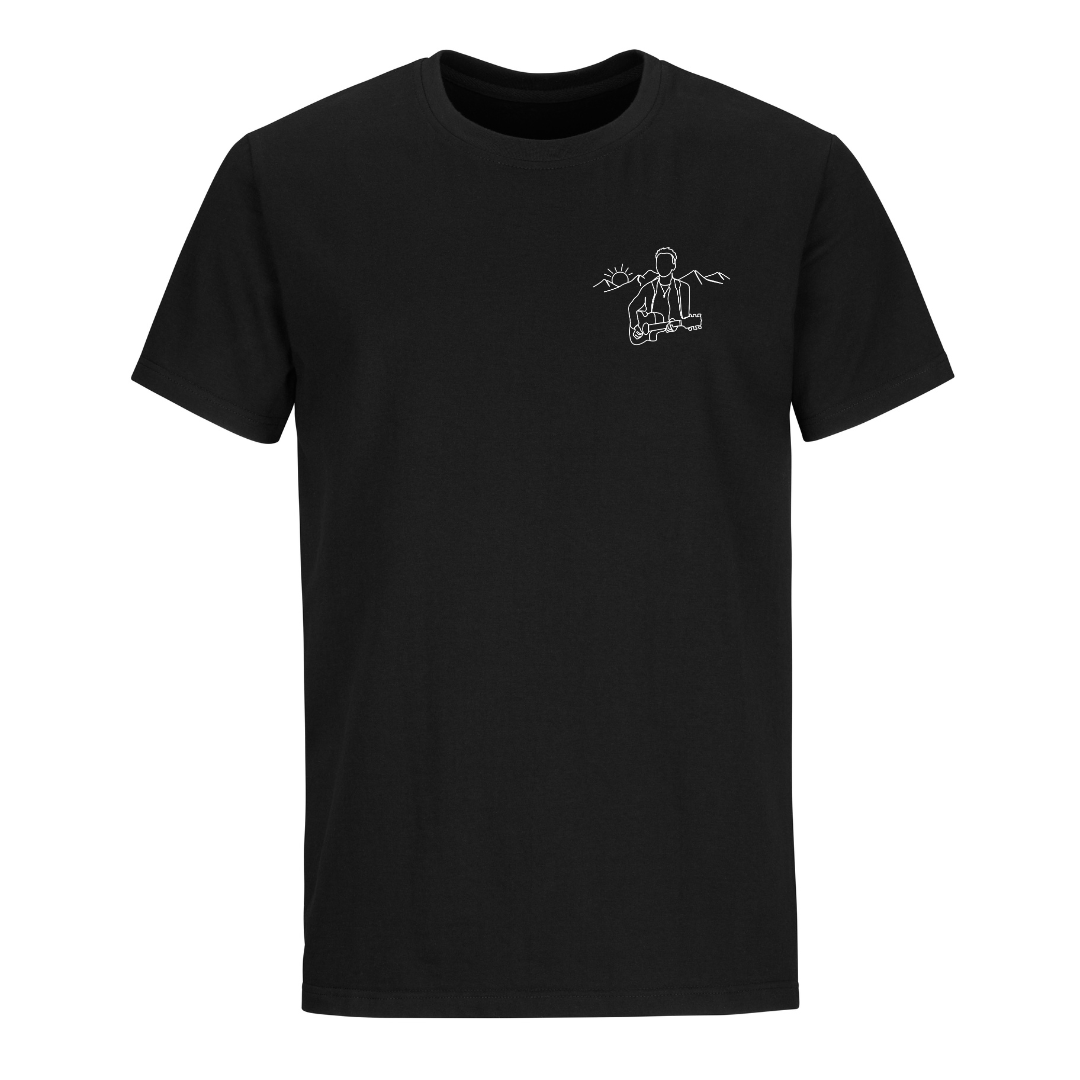 Premium T-Shirt - Inner Demons Sunset - Black - UK