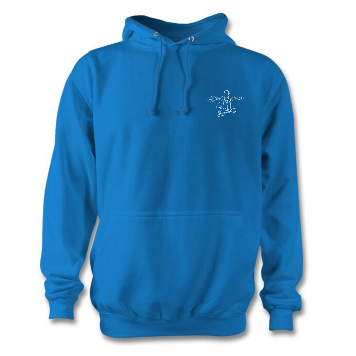 Blue Hoodie - Inner Demons Sunset - UK