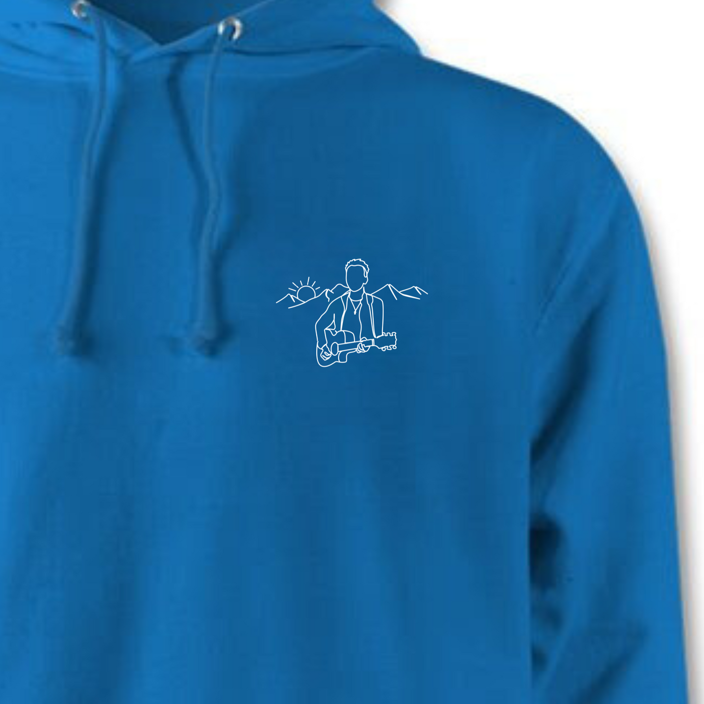 Blue Hoodie - Inner Demons Sunset - UK