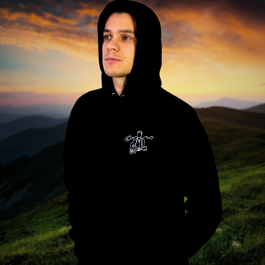 Black Hoodie - Inner Demons Sunset - UK