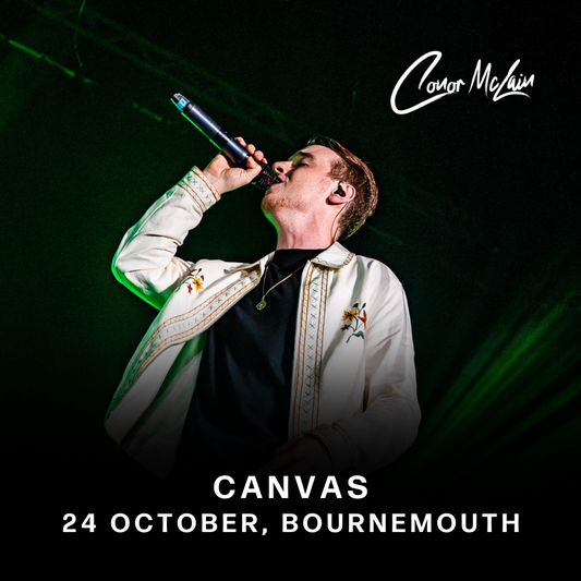 Conor McLain Show Ticket - 24/10 - Bournemouth - Canvas