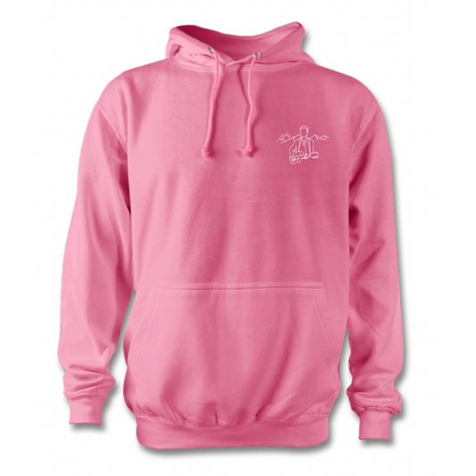 LIMITED EDITION - Candy Pink Inner Demons Sunset Hoodie - UK