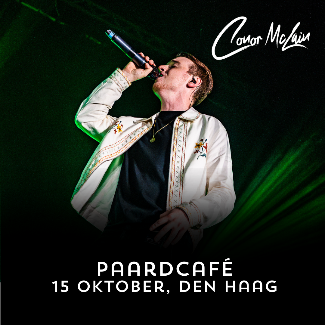 Conor McLain Show Ticket 15/10 - Den Haag - Paardcafé